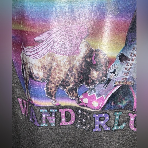 Wanderlust XXL Neon Colors Long Sleeve Blouse - Picture 6 of 7